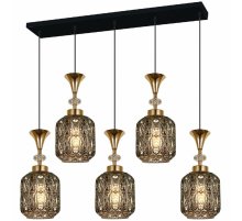 Подвесная люстра Reluce 02003-0.9-05L SMOKE Подвесная люстра Reluce 02003-0.9-05L SMOKE