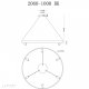 Подвесная люстра iLedex Vision 2060-D1000 BK