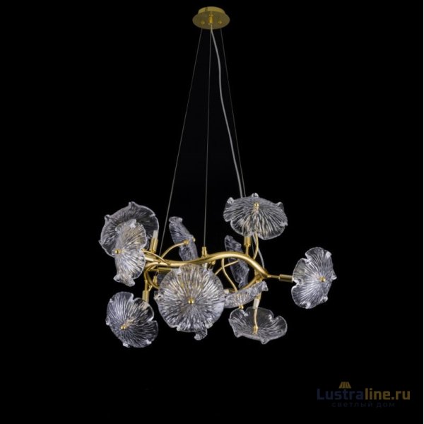 Подвесная люстра iLamp Savage 9070-D600 GD Подвесная люстра iLamp Savage 9070-D600 GD