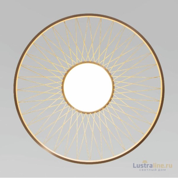 Подвесная люстра Eurosvet Cesta 40017/1 LED коричневый a069288