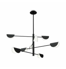Подвесная люстра Maytoni Technical Mollis MOD126PL-08B