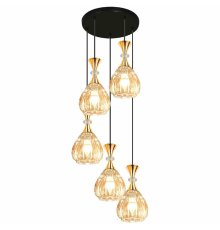 Подвесная люстра Reluce 09015-0.9-05 AMBER
