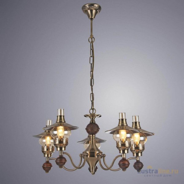 Подвесная люстра Arte Lamp Trattoria A5664LM-5AB