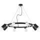 Подвесная люстра Lightstar Rullo (571018+214436-4+214437-4+202430-8) LR0183643740