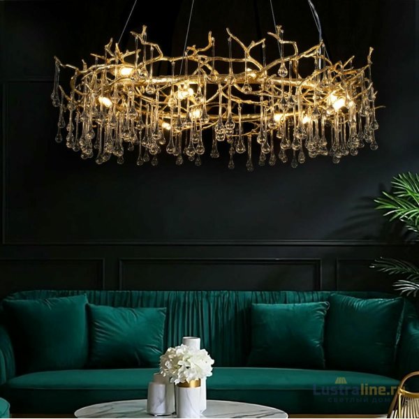 Подвесная люстра Loft IT Bijout 10068/1000 GD Подвесная люстра Loft IT Bijout 10068/1000 GD