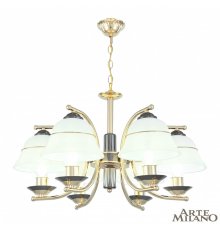 Подвесная люстра Arte Milano Florentia-1240 301240/6 Bk/Gd