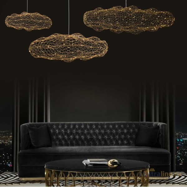 Подвесная люстра Loft IT Cloud 10247/1500 Gold Подвесная люстра Loft IT Cloud 10247/1500 Gold