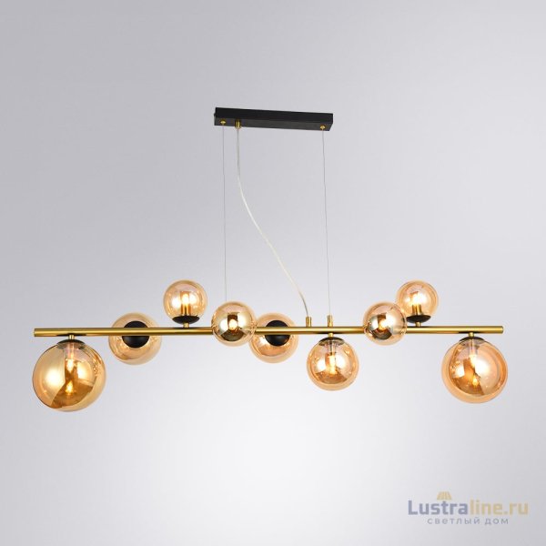 Подвесная люстра Arte Lamp Gemini A2243SP-9PB Подвесная люстра Arte Lamp Gemini A2243SP-9PB