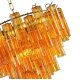 Подвесная люстра Delight Collection OWD2093-D75 gold/amber