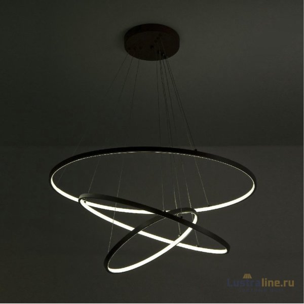 Подвесная люстра LED4U L5053-80-60-40 BR Подвесная люстра LED4U L5053-80-60-40 BR