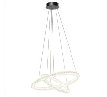 Подвесная люстра AM Group OVALE CH D600+400