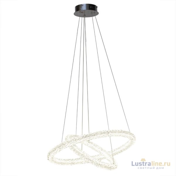 Подвесная люстра AM Group OVALE CH D600+400