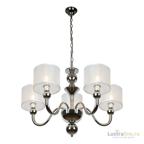 Подвесная люстра iLamp Spring RM1690/5CR Подвесная люстра iLamp Spring RM1690/5CR