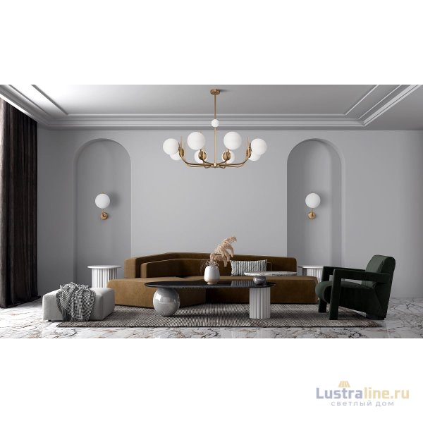 Подвесная люстра Maytoni Rendez-vous MOD109PL-08BS