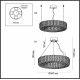 Подвесная люстра Odeon Light Panta 4926/52L
