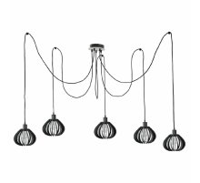 Подвесная люстра IMEX MD.9010-5-P-BK