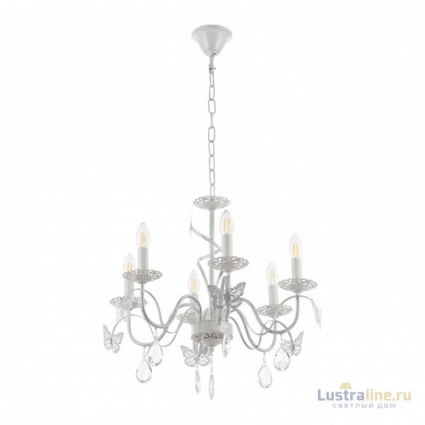 Подвесная люстра Arte Milano 346179/6 WT+G Подвесная люстра Arte Milano 346179/6 WT+G