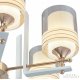 Подвесная люстра Arte Milano Florentia-6087 306087/5 Wh/Gd