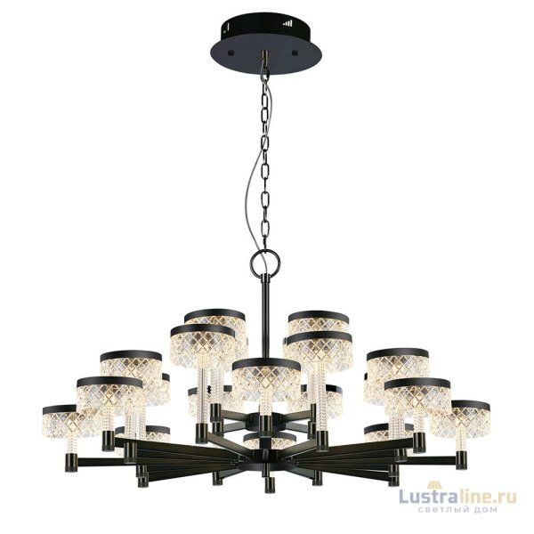 Подвесная люстра Delight Collection MD21020075 MD21020075-20A matt black