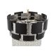 Подвесная люстра Lumina Deco Kruvia LDP 7045-400 BK+CHR