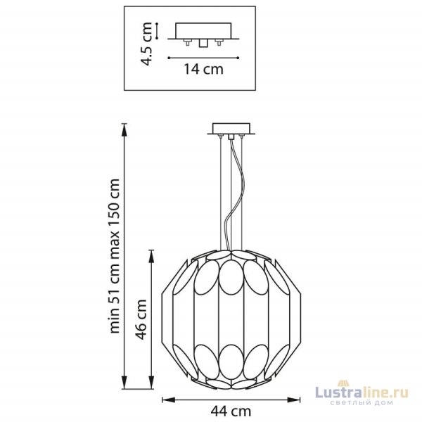 Подвесная люстра Lightstar Siena 720442