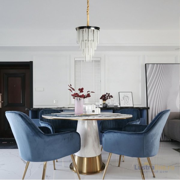 Подвесная люстра Delight Collection BRCH9122-5 chrome Подвесная люстра Delight Collection BRCH9122-5 chrome