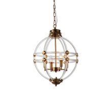 Подвесная люстра Delight Collection Impero KM0766P-4 brass