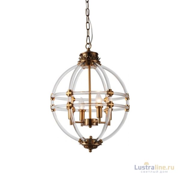 Подвесная люстра Delight Collection Impero KM0766P-4 brass