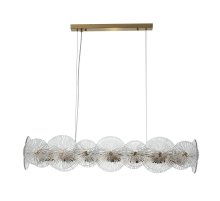 Подвесная люстра Indigo Miele 12021/7PL Brass V000021