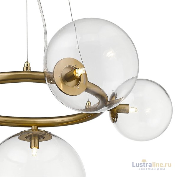Подвесная люстра Delight Collection Puppet P68092-5 brass