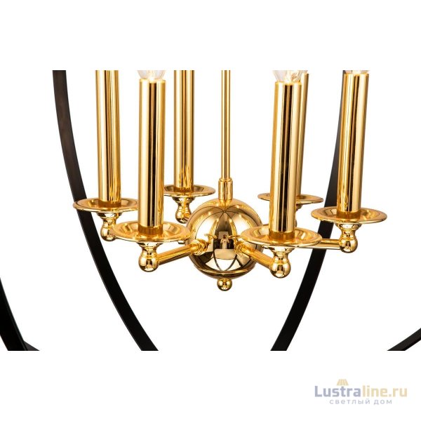 Подвесная люстра iLamp Element 9977-800 GoldBlack Подвесная люстра iLamp Element 9977-800 GoldBlack