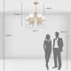 Подвесная люстра MW-Light Вега 329012206