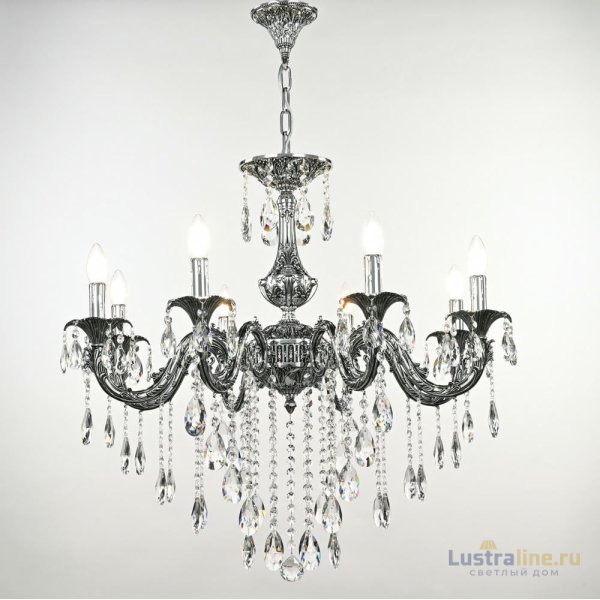 Подвесная люстра Bohemia Ivele Crystal AL79101/8/250 B NB