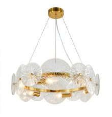Подвесная люстра Indigo Miele 12021/6P Brass V000604