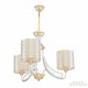 Подвесная люстра Arte Milano Florentia-3387 303387/3 Wh/Gd