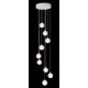 Подвесная люстра Crystal Lux Gaspar GASPAR SP9 D300 WHITE