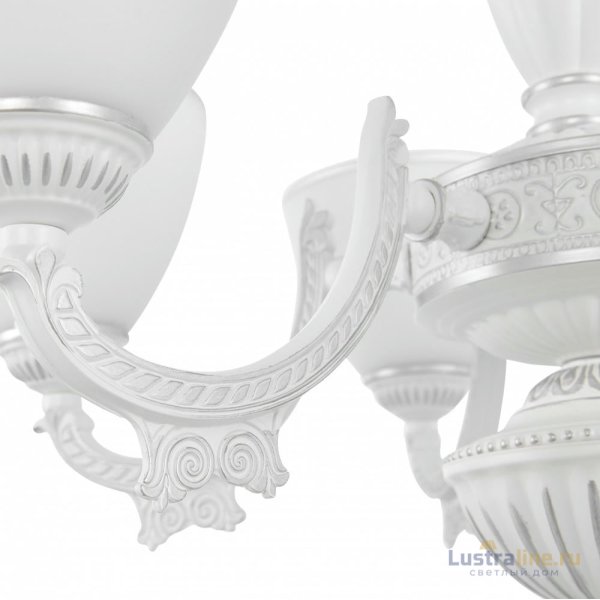 Подвесная люстра Arte Milano 342837/6 WT+SL Подвесная люстра Arte Milano 342837/6 WT+SL