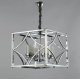 Подвесная люстра Lumina Deco Quadrato LDP 1223-4 CHR