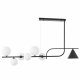 Подвесная люстра Lumina Deco LDP 7036-7 BK+WT