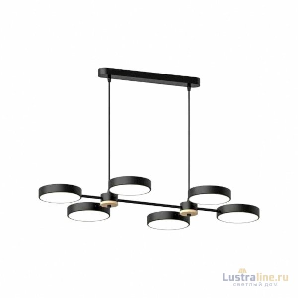 Подвесная люстра LED4U L3217-820 BK