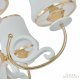 Подвесная люстра Arte Milano Florentia-1097 301097/8 Wh/Gd