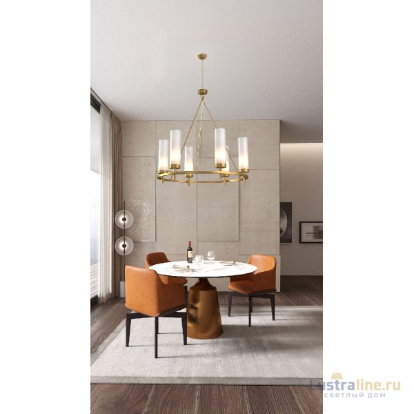 Подвесная люстра Milosh Tendence Madison 0882CL-6GD Подвесная люстра Milosh Tendence Madison 0882CL-6GD