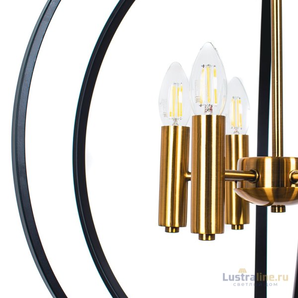 Подвесная люстра Arte Lamp Castula A7013SP-6BK Подвесная люстра Arte Lamp Castula A7013SP-6BK