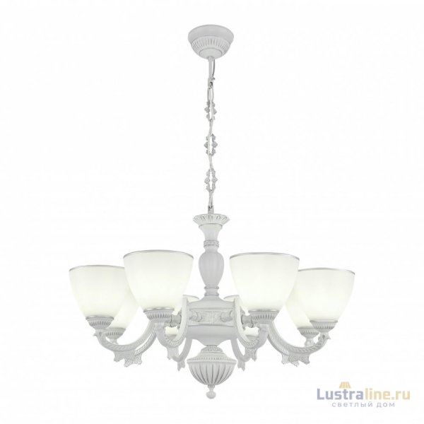 Подвесная люстра Arte Milano 342837/8 WT+SL Подвесная люстра Arte Milano 342837/8 WT+SL
