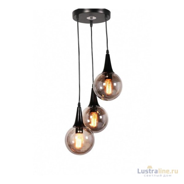 Подвесная люстра Lumina Deco Rocherro LDP 11191-3 BK