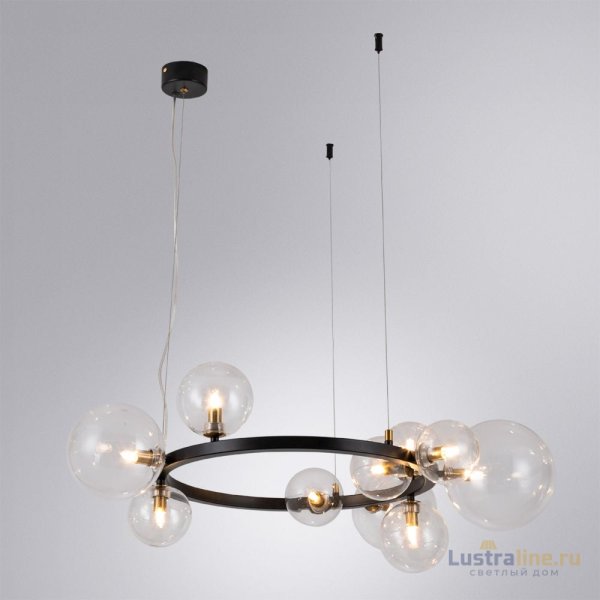 Подвесная люстра Arte Lamp Vincent A7790SP-10BK