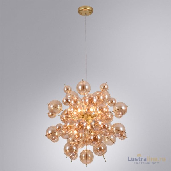 Подвесная люстра Arte Lamp Molecule A8313SP-9GO Подвесная люстра Arte Lamp Molecule A8313SP-9GO