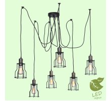 Подвесная люстра Lussole Loft Shirley GRLSP-9310 Подвесная люстра Lussole Loft Shirley GRLSP-9310