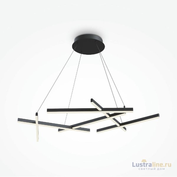 Подвесная люстра Maytoni Line MOD016PL-L80BK