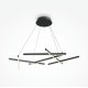 Подвесная люстра Maytoni Line MOD016PL-L80BK